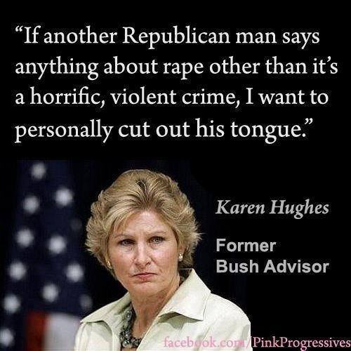 Republican Men on Rape