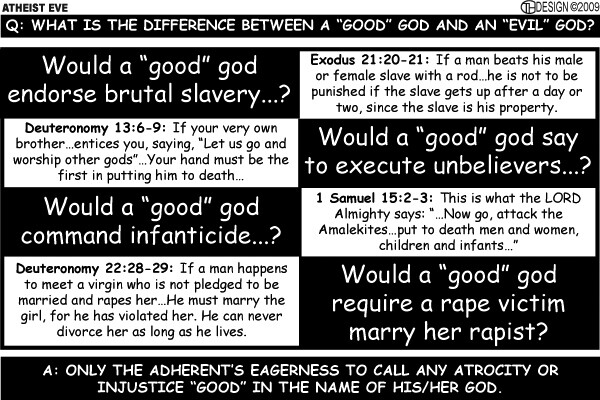 What's the Difference Between a Good God and an Evil God? (Image) 